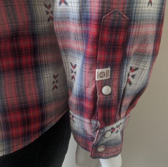 THIRD & ARMY Elbow Patch Button Down NWT!! - Picture 4 of 12